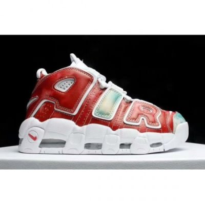 Nike Erkek Air More Uptempo Kırmızı Spor Ayakkabı Türkiye - T3XBA24Z